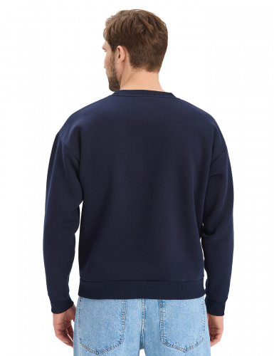 СВИТШОТ NORVEG COTTON ТЕМНО-СИНИЙ