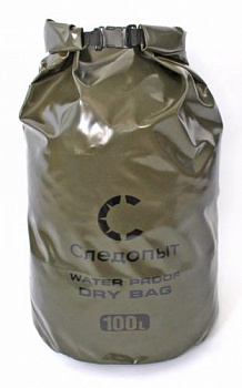 Гермомешок "СЛЕДОПЫТ - Dry Bag" без лямок, 100 л, цв.хаки