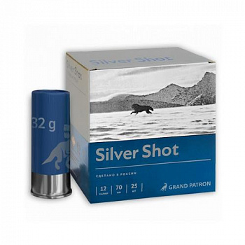 Патрон к.12х70 №5 БИО (32гр.) SILVER SHOT "Grand Patron" 1уп/25шт