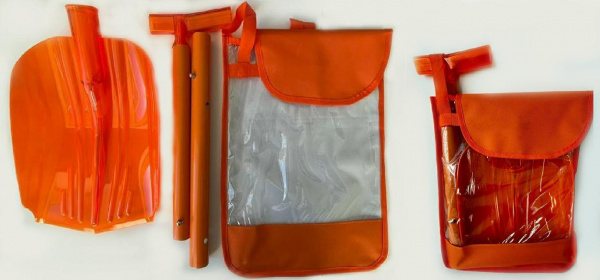 Лавинная лопата телескопическая