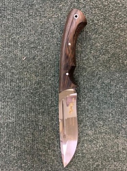 Нож туристический "Куница" ц/м граб