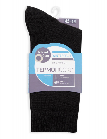 НОСКИ ISLAND CUP WINTERTECH МУЖСКИЕ ЦВЕТ ЧЕРНЫЙ