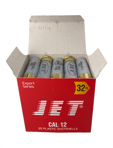 Патрон к.12х70 №3 32 гр JET 1уп/25шт