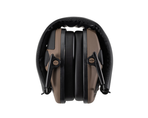 Наушники активные ShotTime 32 стрелковые, NRR 22dB, оголовье кожа, амбушюры 260г