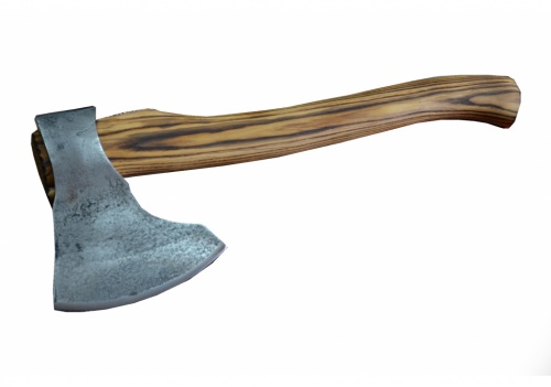 Топор "Таежный-1" кован. ст. У8, рукоять из ценных пород дерева
