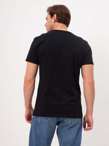 ФУТБОЛКА GREG G146-KO-SA-S5111 (ЧЕРНЫЙ)