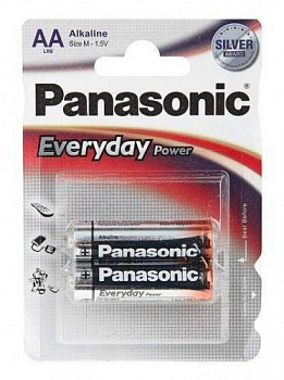 Батарейка Panasonic Everyday LR 6 2xBL