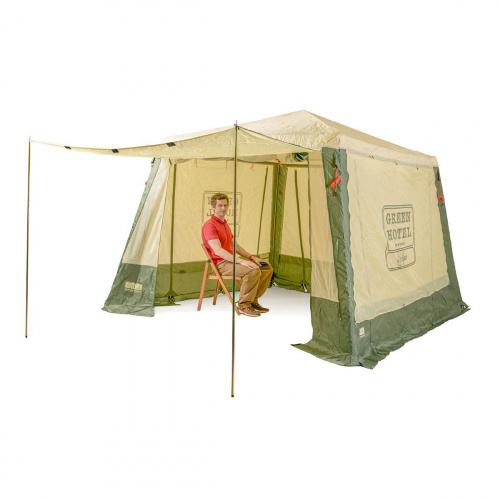 Тент Кемпинг Ворлд (Camping World) Отель Волга (размер 3,5х3,5м, 4 входа, антимо