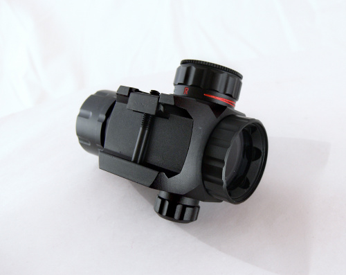 Коллиматор Target Optic 1х22M закрытого типа на Weaver, зел. красн. точка