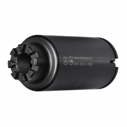 Пламягаситель-маскиратор "Волк" 7.62*М14LHx1