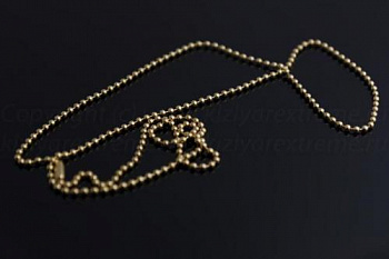 Цепочка золотая (латунная)