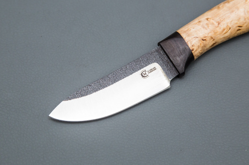Нож Шкурник-1, кован,ст.Х12МФ, карел.бер.,граб