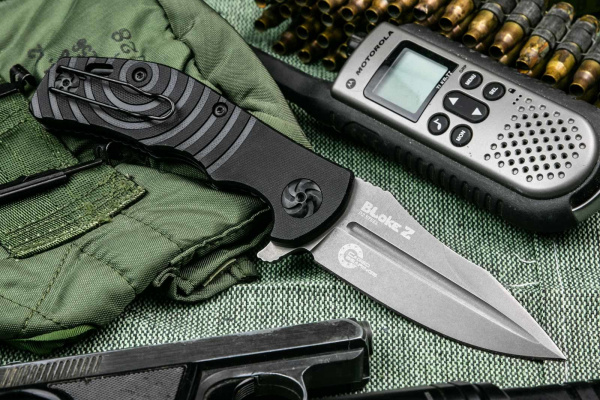 Нож складной Bloke-Z D2 TW (Tacwach, G10)