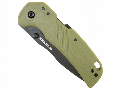Нож скл CS Engage 3" OD Grn, ст 4116, рук GFN, 156г,