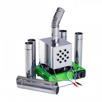 Теплообменник д/палатки Вектор-В с вентилятором+8труб 250*170*240