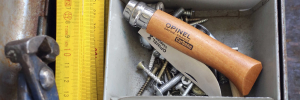 Нож Opinel №6, углеродистая сталь, бук