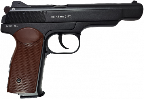 Пистолет пневм. BORNER APS Blowback Black, кал. 4,5 мм/BBs