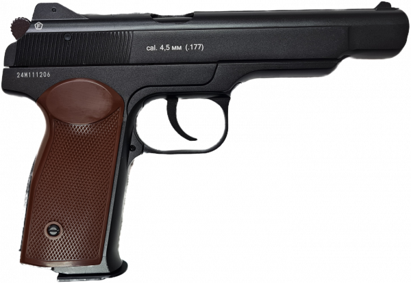 Пистолет пневм. BORNER APS Blowback Black, кал. 4,5 мм/BBs