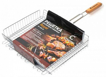 Решетка для барбекю объемная Следопыт Royal 40х30х7 см