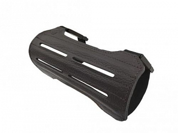 Крага Centershot 19см (кожа) коричневая