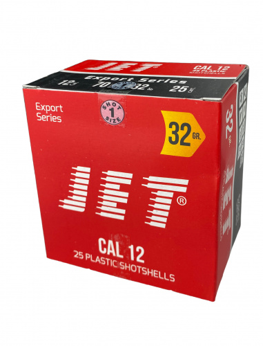 Патрон к.12х70 №1 32 гр JET 1уп/25шт