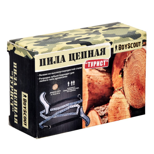 Пила "Турист" цепная 70/120 см, в чехле /72/12