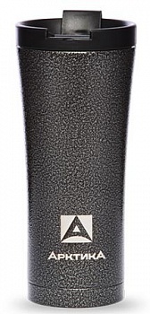 Термос-кружка "Арктика" 410-500 черный молоток