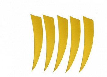 Оперение натуральное Shield 4" Yellow