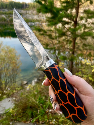 Нож Зубр арт. z005 (95х18, микарта)