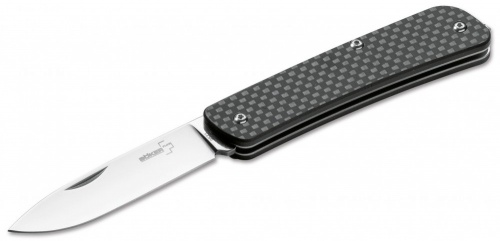 Нож Tech-Tool Carbon 1 скл рукоять карбон сталь 12C27