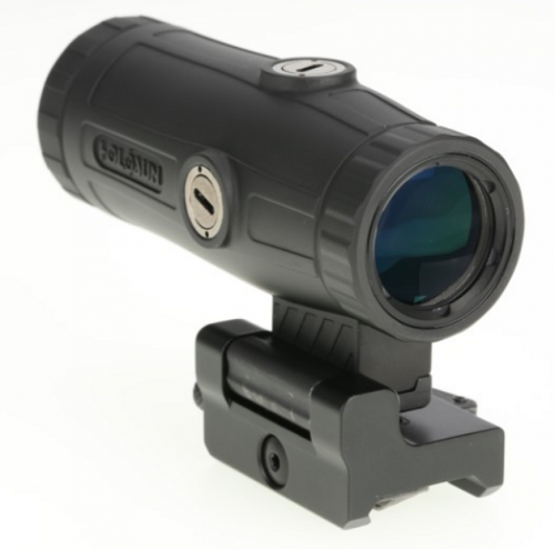 Увеличитель HOLOSUN откидной, быстрос., кратность х3, H=41.6мм алюм, черный