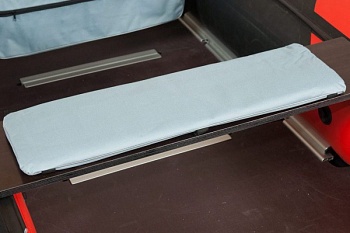 Накладка на сиденье 2шт + сумка 85 серая