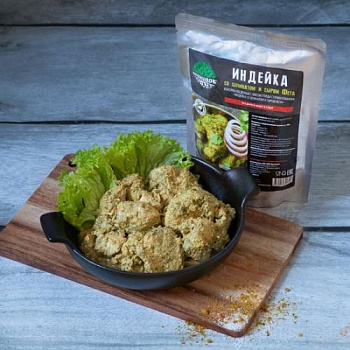 Консервы "Индейка со шпинатом и сыром фета"