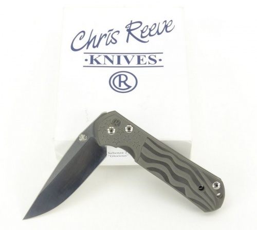 Нож Large Sebenza скл ChR/L21CGGGlorious