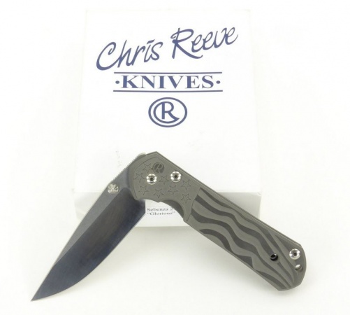 Нож Large Sebenza скл ChR/L21CGGGlorious