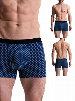 ТРУСЫ МУЖСКИЕ БЕСШОВНЫЕ MB034 ГОЛУБОЙ/СИНИЙ