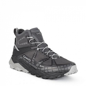 КРОССОВКИ 695-632 AKU  FLYROCK MID GTX ЦВ. BLACK/SILVER