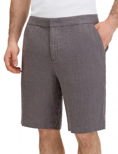 ШОРТЫ NORVEG LINEN МУЖСКИЕ CASUAL ЦВЕТ СЕРЫЙ,