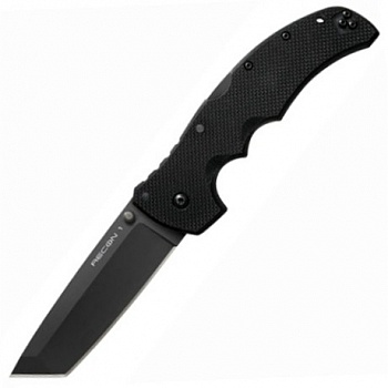 Нож CS_27TLT Recon 1 Tanto Plain Edge, складной, сталь AUS 8A, рукоять G10.