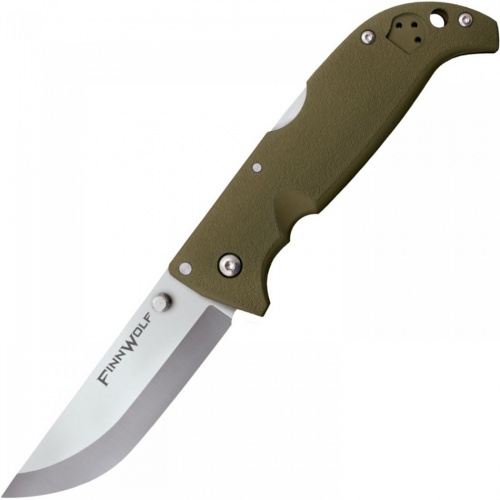 Нож CS_20NPFZ Finn Wolf Green -складной сталь AUS 8A, рукоять пластик, замок tr Нож CS_20NPFZ Finn Wolf Green -складной сталь AUS 8A, рукоять пластик, замок tr