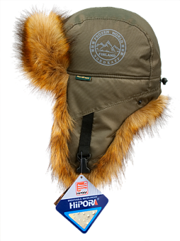 Шапка-ушанка NordKapp PRO RF FrozenWorld khaki 470