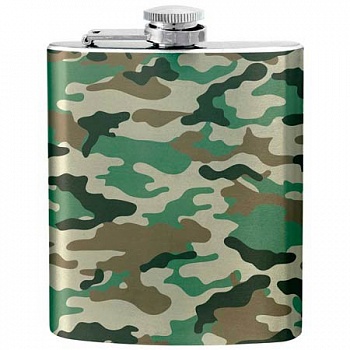 Фляга карманная Mallony F-200K (200мл, хаки)