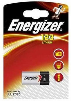 Э/п Energizer Lithium CR123A BL1
