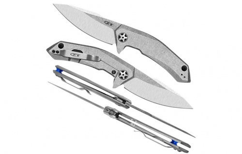 Нож K0095 скл титан сталь S35VN