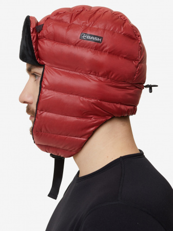 ШАПКА ПУХ D-TUBE HAT КРАСНЫЙ