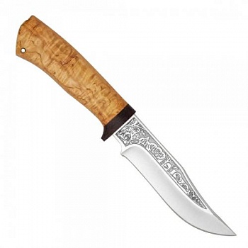 Нож туристический "Клычок-1" карельская береза, 95х18