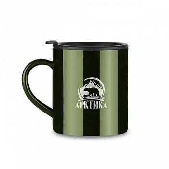 Термокружка невакуумная «Арктика» 802-200 болотная