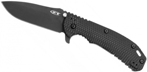 Нож K0560BLK складной Zero Tolerance, сталь ELMAX, черная рукоять G10, чёрный