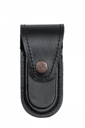 Чехол для ножа "Ворсма" (м) / кожа / черный