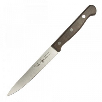 Нож кухонный ACE K3051BN Utility knife, деревянная ручка, цвет коричневый Нож кухонный ACE K3051BN Utility knife, деревянная ручка, цвет коричневый